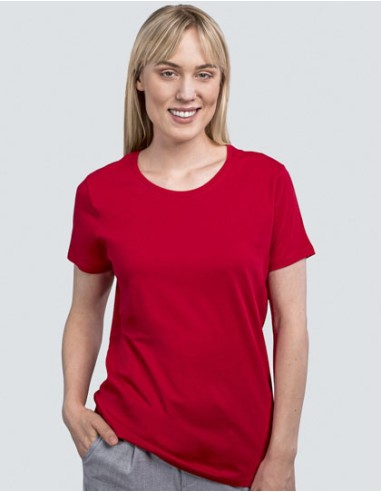 HRM-201-Womens Luxury Roundneck Tees